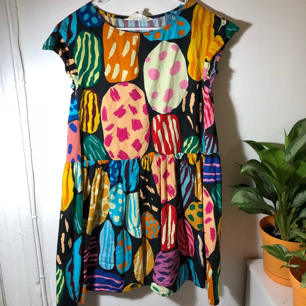 GORMAN BIG ROCKS BEACH DRESS